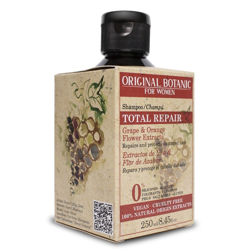 ORIGINAL BOTANIC Шампунь для волос восстанавливающий Total Repair Shampoo – фото 2