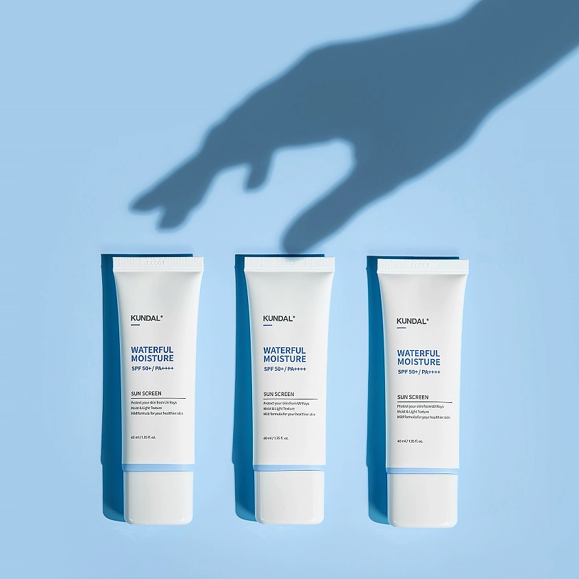 KUNDAL Крем для лица солнцезащитный увлажняющий SPF 50+ PA++++ Daily Waterful Moisture Sunscreen – фото 4