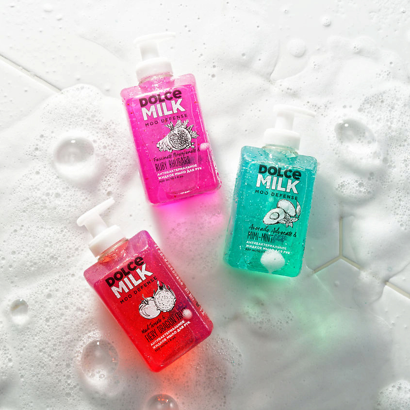 DOLCE MILK Антибактериальное жидкое мыло для рук «Дерзкий Помидор & Тот еще Фрукт дракона» – фото 2
