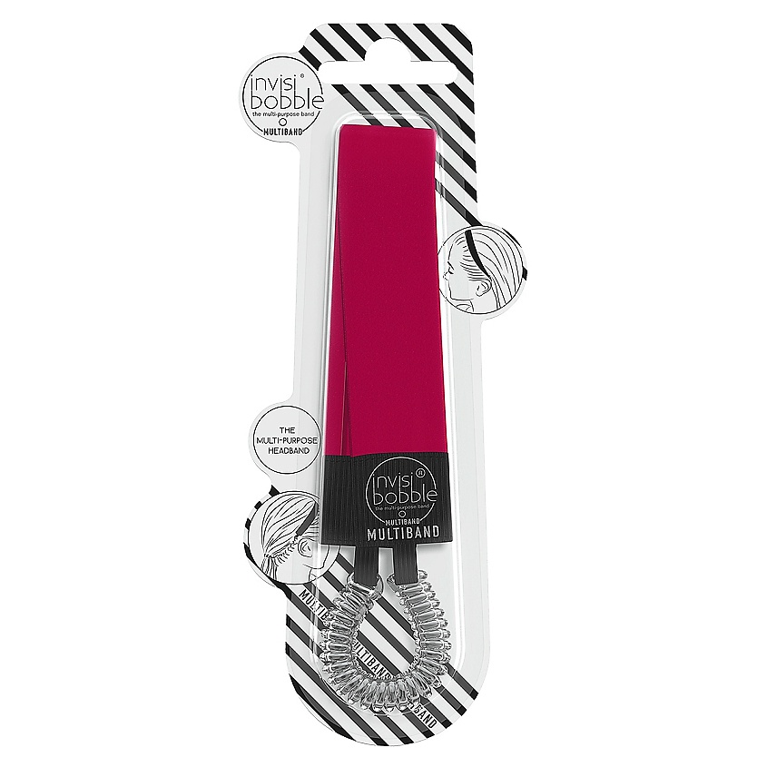 INVISIBOBBLE Резинка для волос MULTIBAND Red-y To Rumble – фото 2