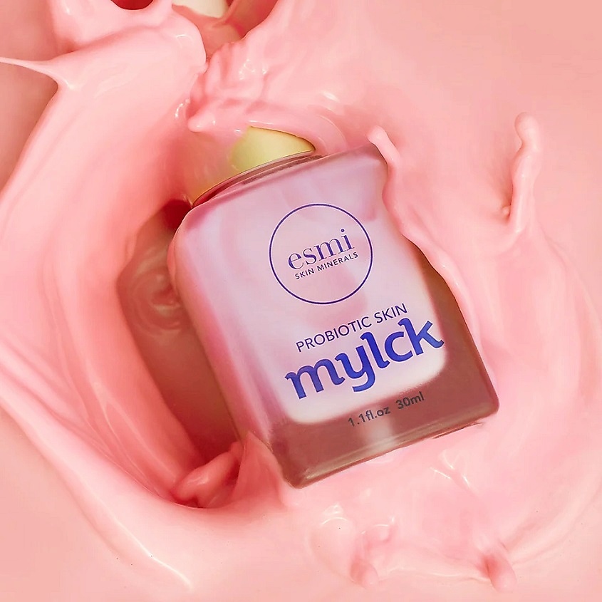 ESMI SKIN MINERALS Молочко для лица с пробиотиками придающее сияние Probiotic Skin Mylck – фото 4