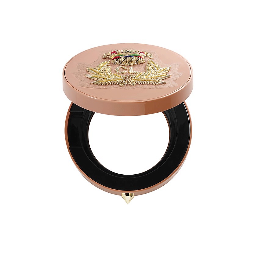 CHRISTIAN LOUBOUTIN BEAUTY Футляр для пудры для лица нюдового цвета Face Powder Empty Case – фото 4