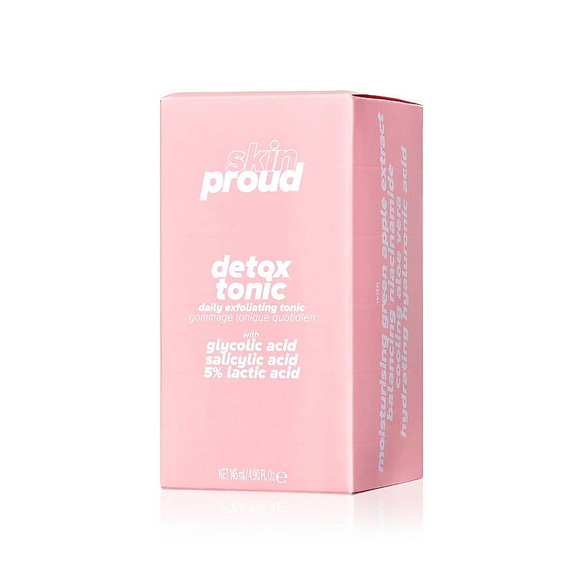 SKIN PROUD Отшелушивающий тоник для лица Detox – фото 4