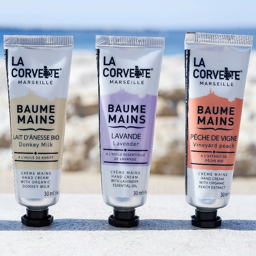 LA CORVETTE Крем для рук Цветок Лаванды Marseille Lavender Hand Cream – фото 4