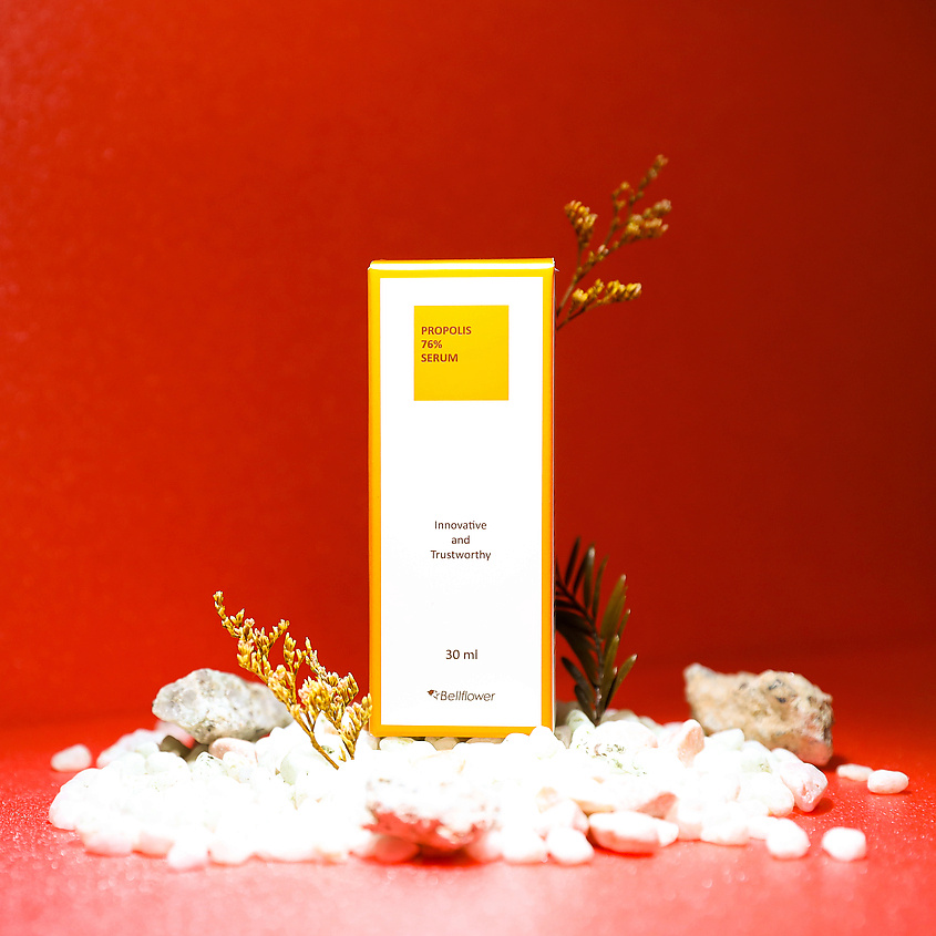 BELLFLOWER Сыворотка для лица с прополисом Propolis 76% Serum – фото 5