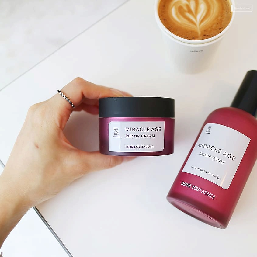 THANK YOU FARMER Крем для лица антивозрастной восстанавливающий Miracle Age Repair Cream – фото 4