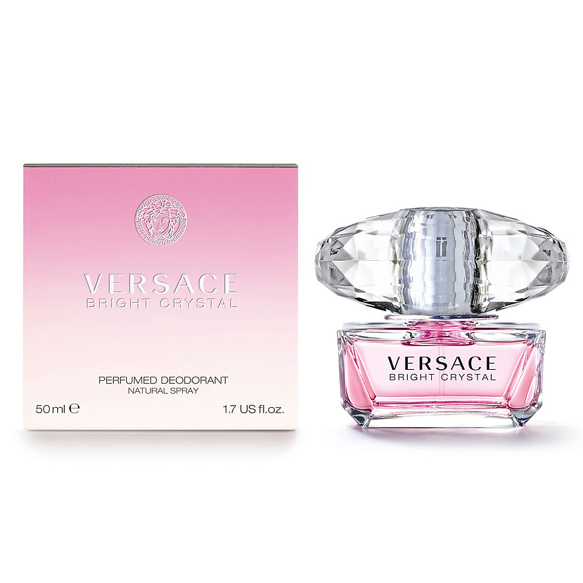 VERSACE Парфюмированный дезодорант-спрей Bright Crystal – фото 2