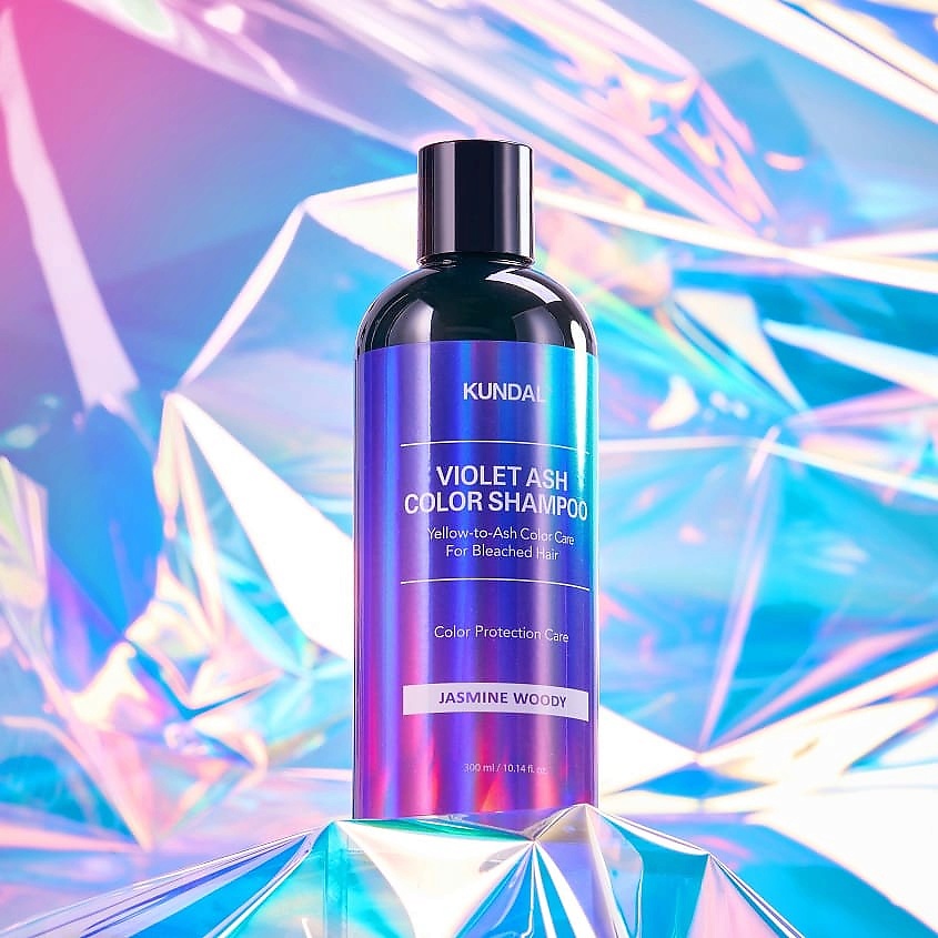 KUNDAL Шампунь для осветленных волос против желтизны Violet Ash Color Shampoo – фото 6