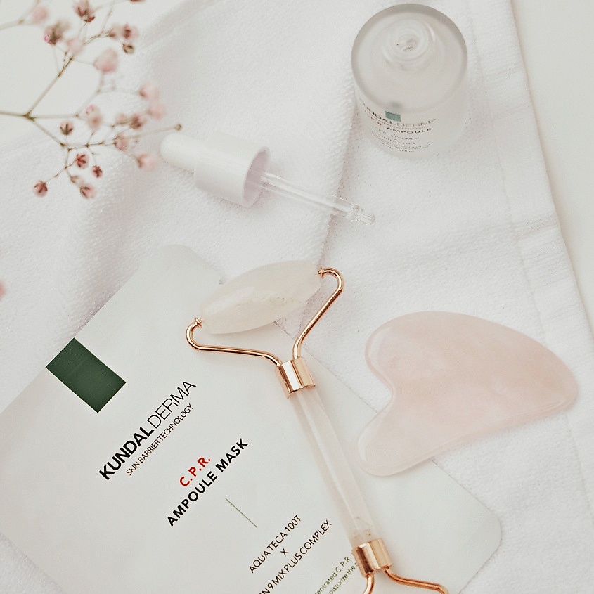 KUNDAL Сыворотка для лица восстанавливающая с центеллой азиатской, пантенолом и клевером луговым Derma Ampoule – фото 15