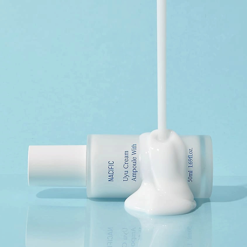 NACIFIC Эссенция для лица Ампульная кремовая с экстрактом молока Uyu Cream Ampoule – фото 4