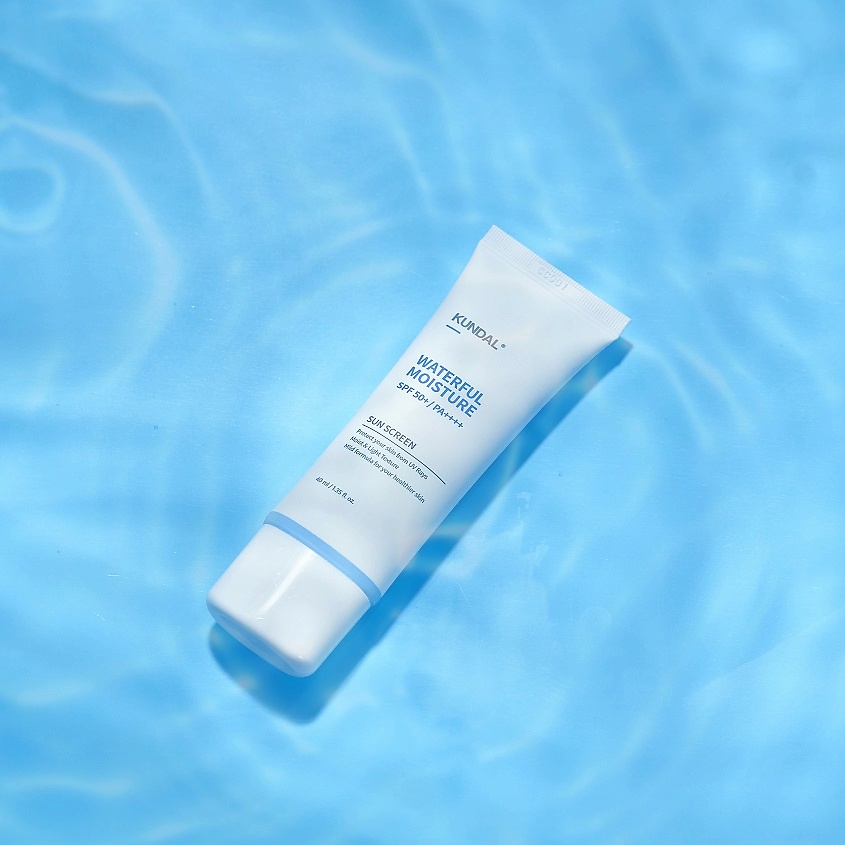 KUNDAL Крем для лица солнцезащитный увлажняющий SPF 50+ PA++++ Daily Waterful Moisture Sunscreen – фото 5