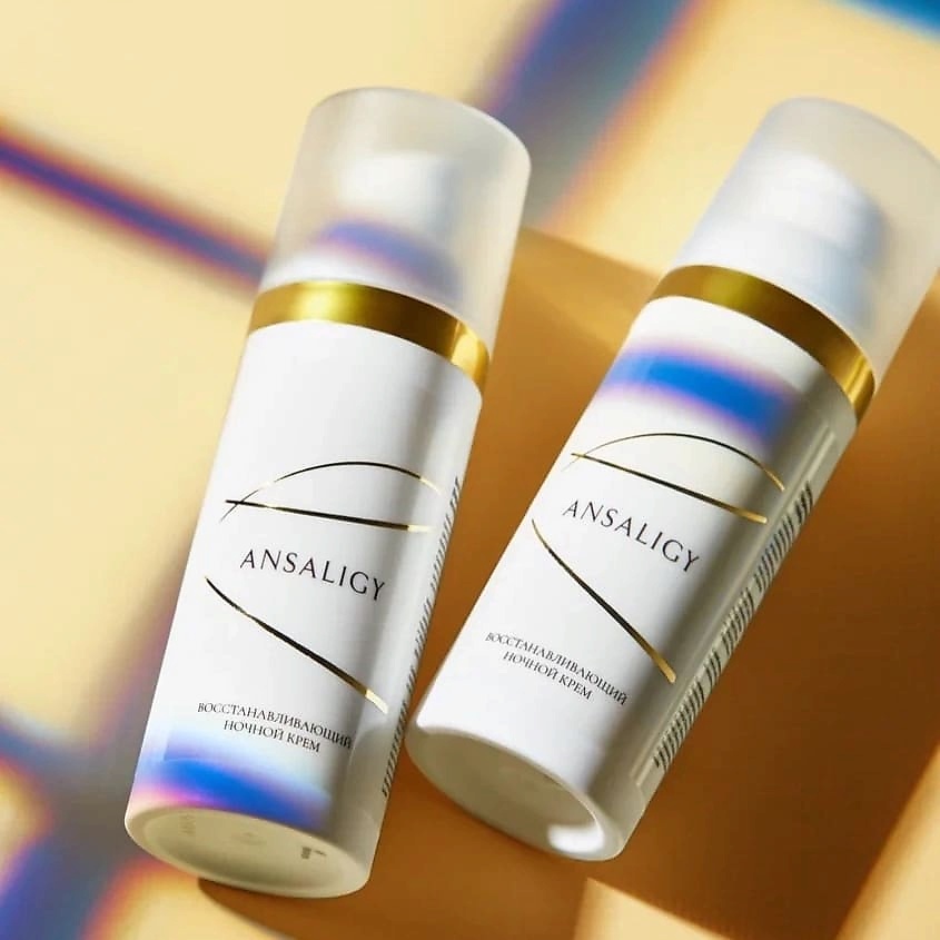 ANSALIGY Восстанавливающий ночной крем для лица Regenerating Night Cream – фото 2