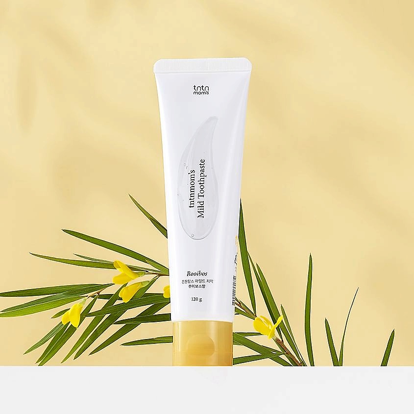 TNTNMOM'S Зубная паста для женщин во время беременности и после родов Ройбуш Mild Toothpaste Rooibos – фото 2