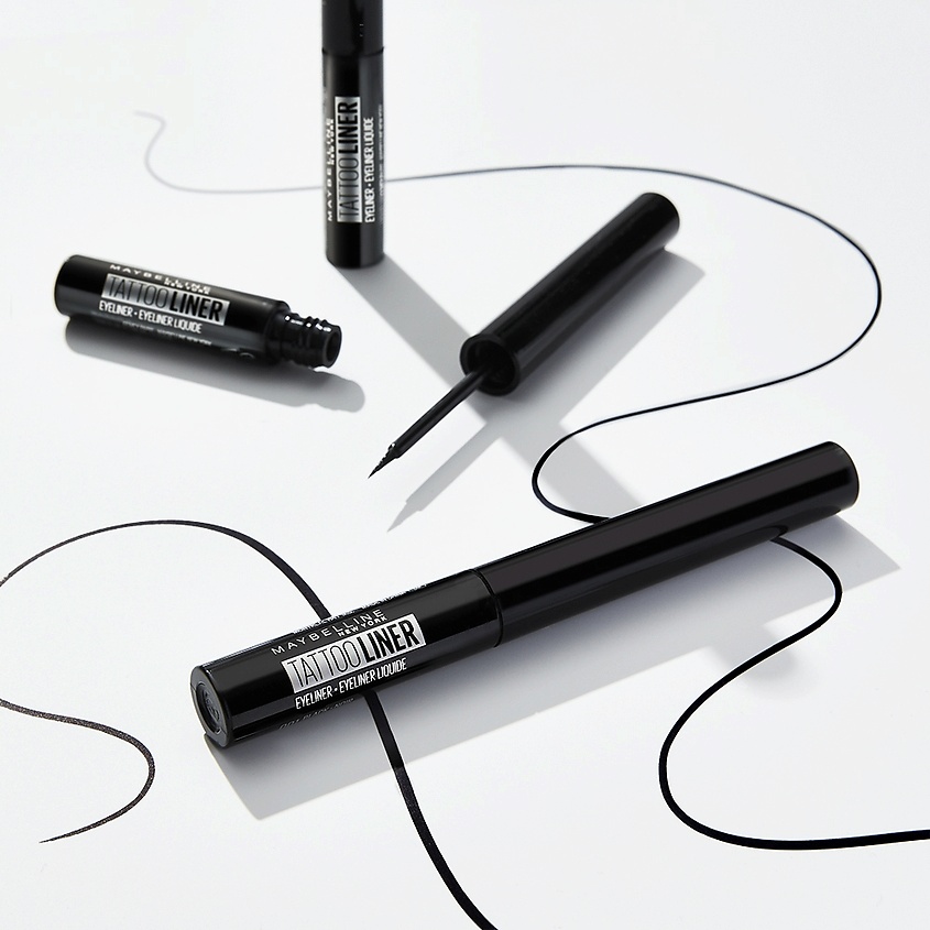MAYBELLINE NEW YORK Жидкая подводка для контура глаз "Tattoo liner" – фото 7