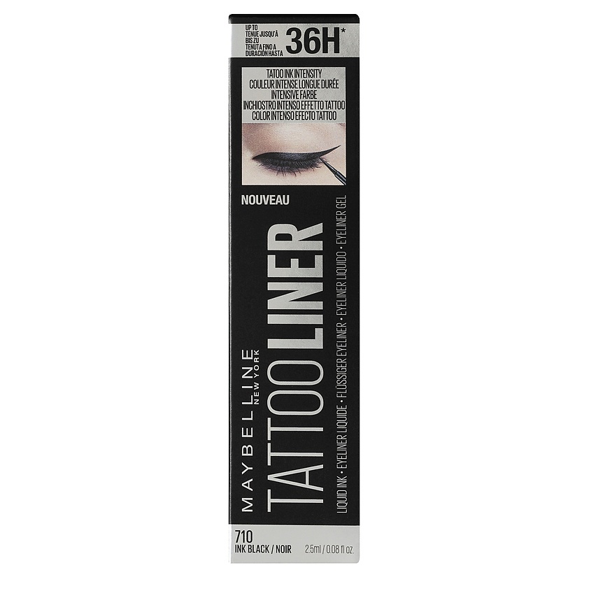 MAYBELLINE NEW YORK Жидкая подводка для контура глаз "Tattoo liner" – фото 3