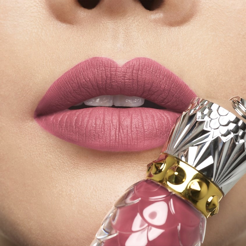 CHRISTIAN LOUBOUTIN BEAUTY Матовая помада для губ Matte Fluid, оттенок Angels Blush – фото 8