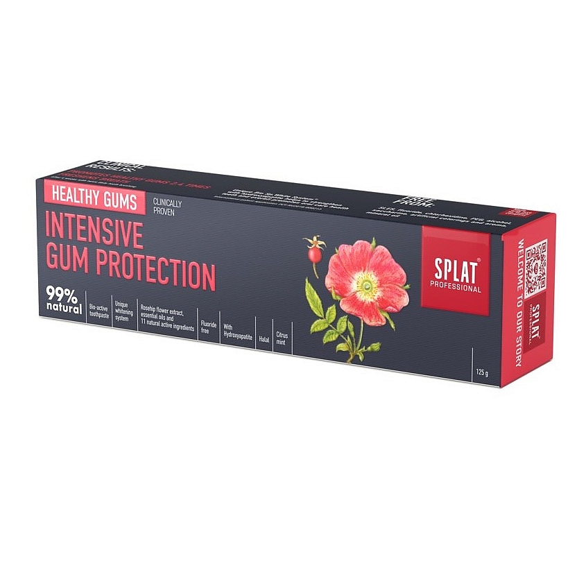 SPLAT Зубная паста без фтора HEALTHY GUMS Интенсивная защита десен – фото 4