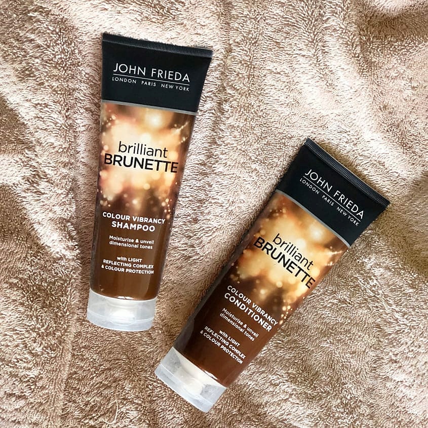JOHN FRIEDA Увлажняющий кондиционер для защиты цвета темных волос Brilliant Brunette COLOUR PROTECTING – фото 9