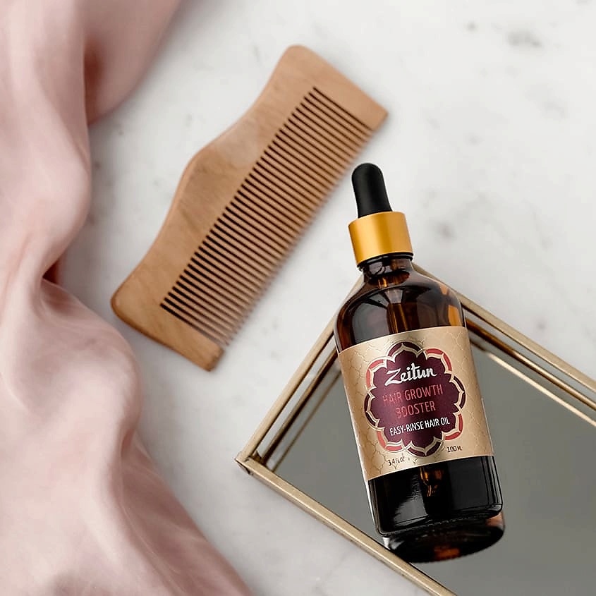 ZEITUN Легкосмываемое масло с амлой и маслом бей "Активатор роста волос" Hair Growth Booster – фото 3