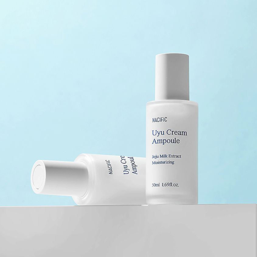 NACIFIC Эссенция для лица Ампульная кремовая с экстрактом молока Uyu Cream Ampoule – фото 6