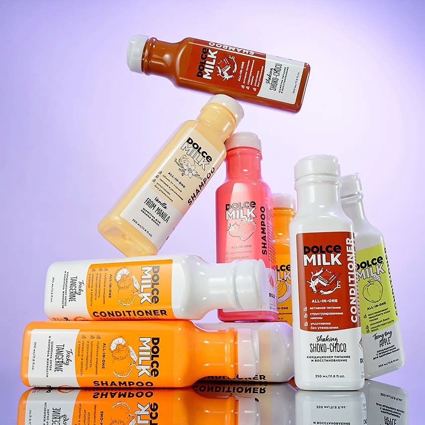 DOLCE MILK Кондиционер с пребиотиком для здоровья волос «Райские яблочки» – фото 2