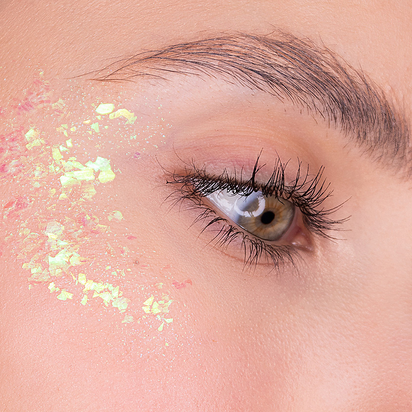 MIXIT Глиттер для лица и тела голографический блестящий Euphoria GLITTER FOR FACE AND BODY HOLOGRAPHIC BRILLIANT – фото 5