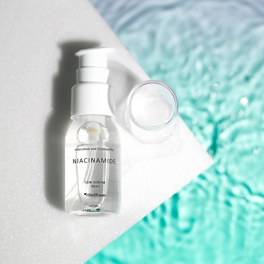 BELLFLOWER Сыворотка для лица с ниацинамидом Niacinamide 15% Serum – фото 2