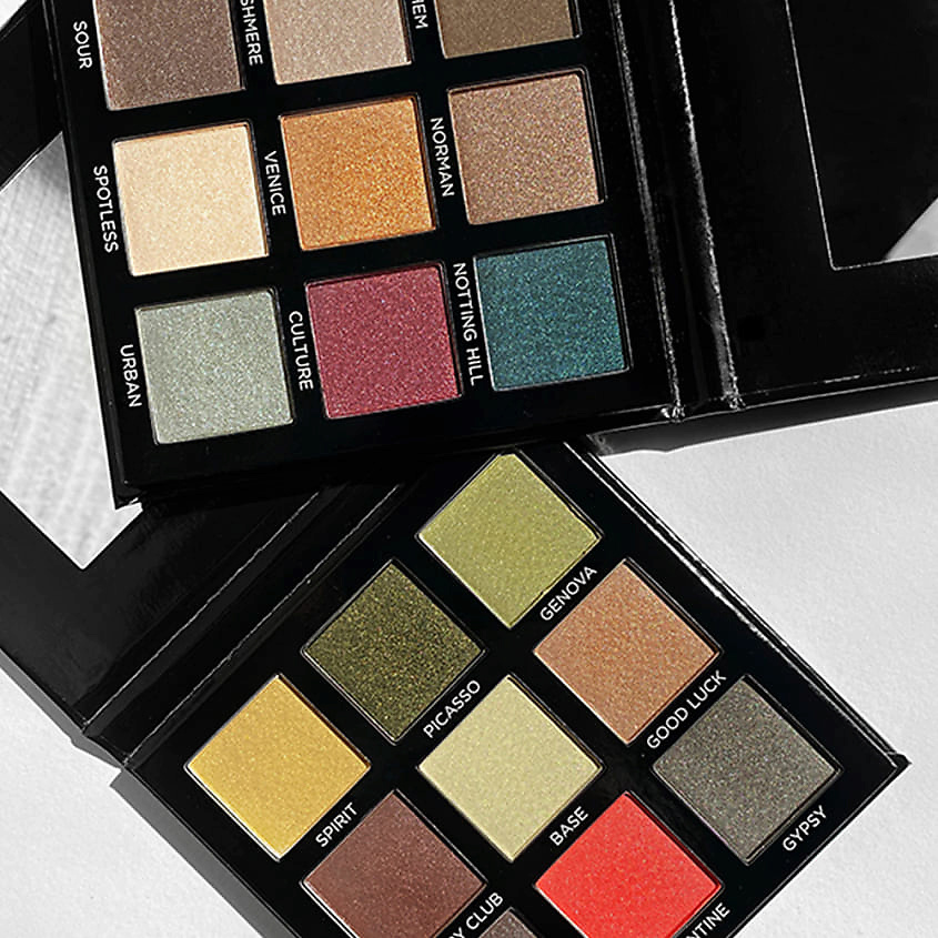 NOUBA Палетка теней для век URBAN SOUL dreamy palette – фото 3