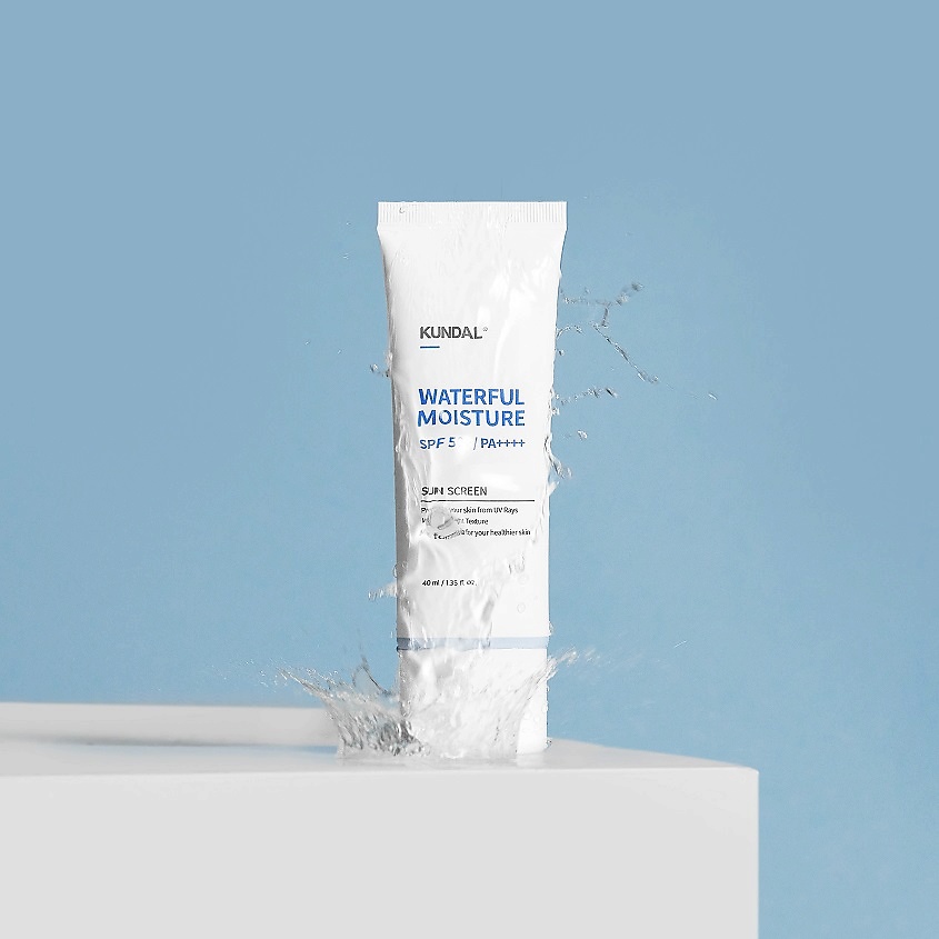 KUNDAL Крем для лица солнцезащитный увлажняющий SPF 50+ PA++++ Daily Waterful Moisture Sunscreen – фото 8