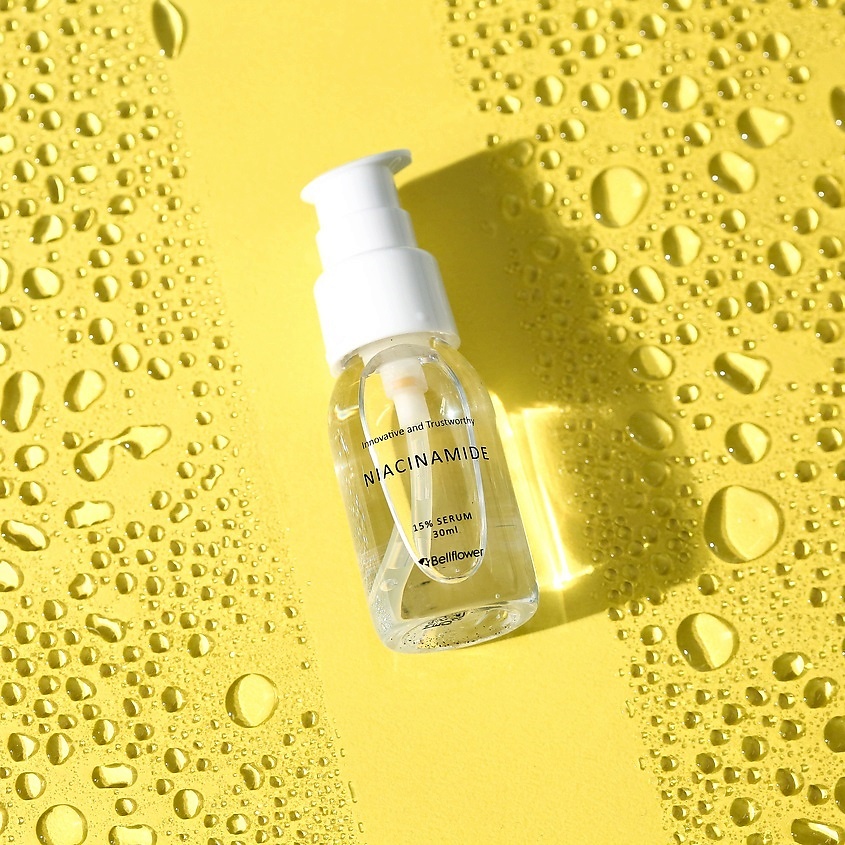 BELLFLOWER Сыворотка для лица с ниацинамидом Niacinamide 15% Serum – фото 6