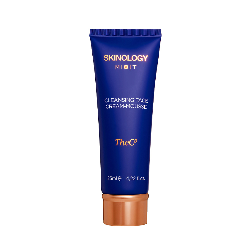Изображение товара MIXIT Крем-мусс для лица очищающий Skinology, 125 мл