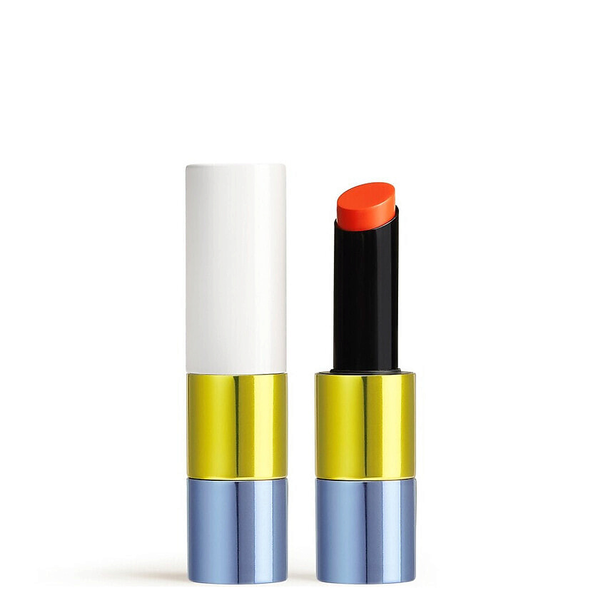 Изображение товара HERMES Сияющая губная помада Rouge Hermès Natural Shiny, 28 Orange Flash