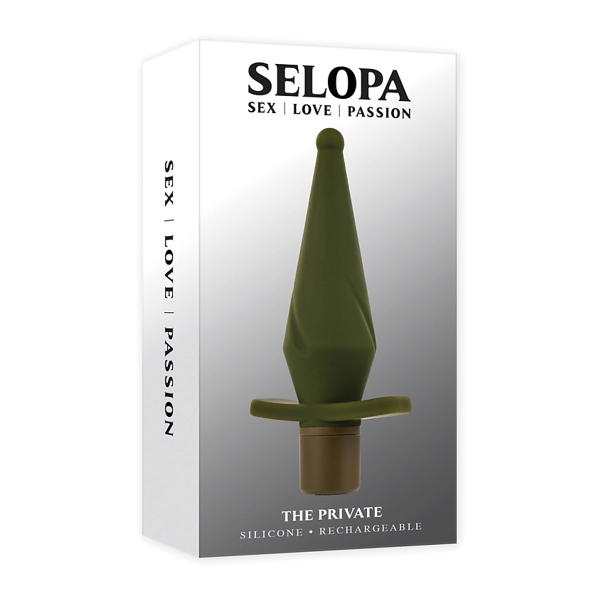 Изображение товара EVOLVED THE PRIVATE Анальная вибропробка Selopa от Evolved Novelties