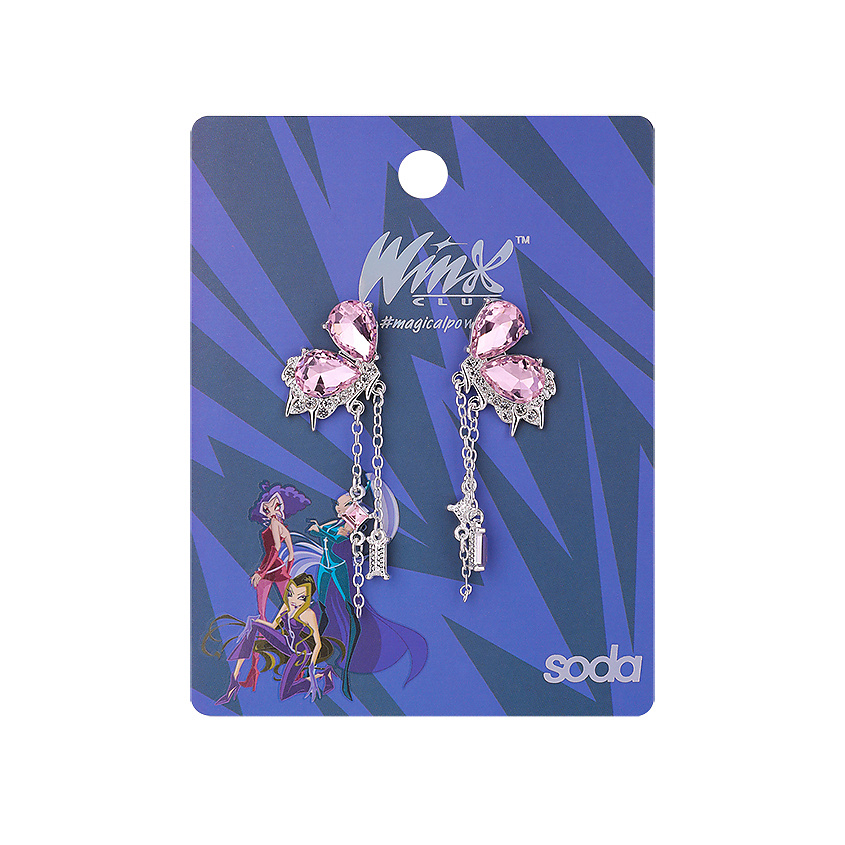 Изображение товара Яркие серьги Broken Hearts из коллекции Winx x Soda для современной ведьмы