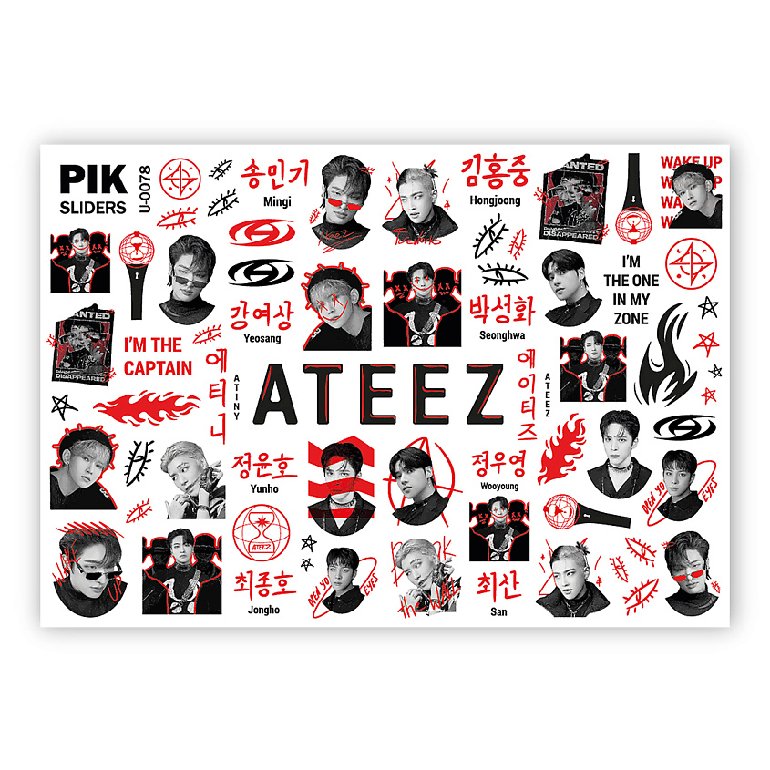 Изображение товара PIK Слайдеры для ногтей P-078, 1 шт.