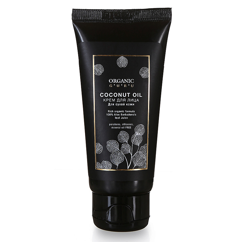 Изображение товара Крем для лица ORGANIC GURU с кокосовым маслом и соком алоэ 60 мл