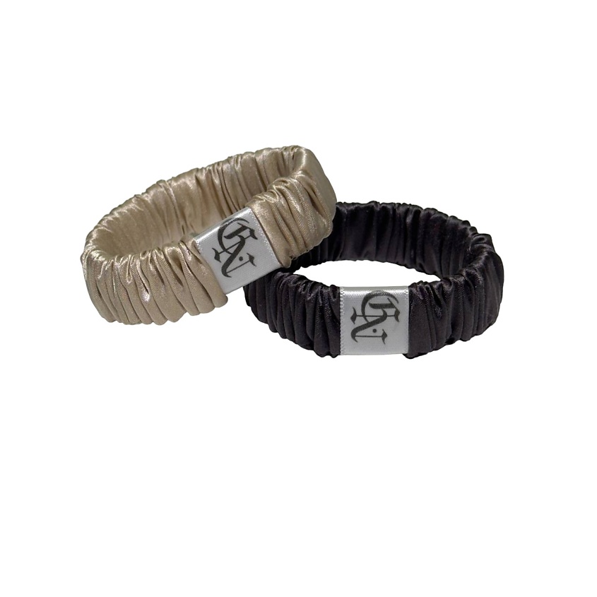 Изображение товара COSMETICS NEWS Комплект шёлковых резинок для волос 15мм*15мм, 2 шт.