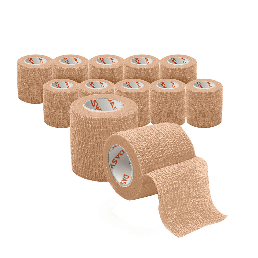 Изображение товара DASWERK Бинт эластичный бандажный защитный самофиксирующийся, 1 шт