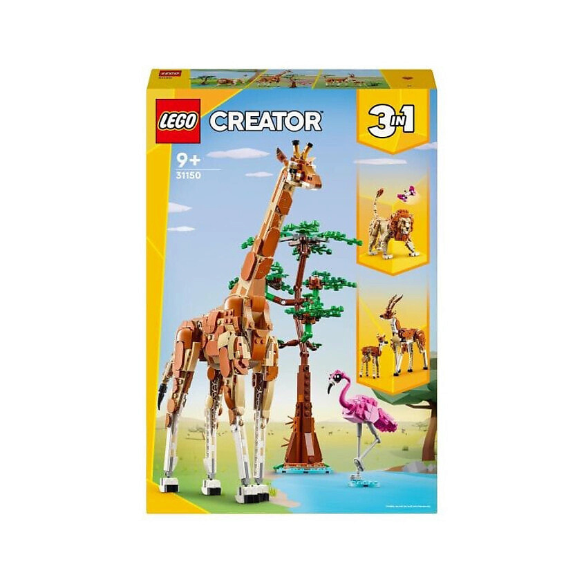 Изображение товара LEGO Creator Тиерсафари 780 деталей для детей от 9 лет