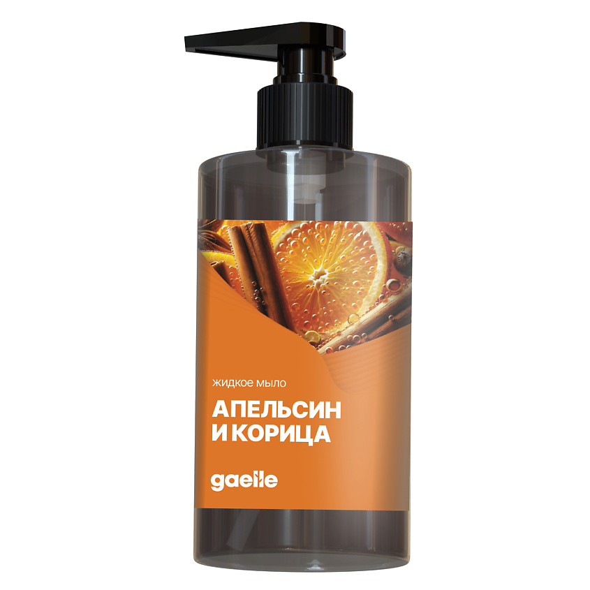 Изображение товара Жидкое мыло GAELLE Апельсин и корица 5 литров гипоаллергенное для всей семьи