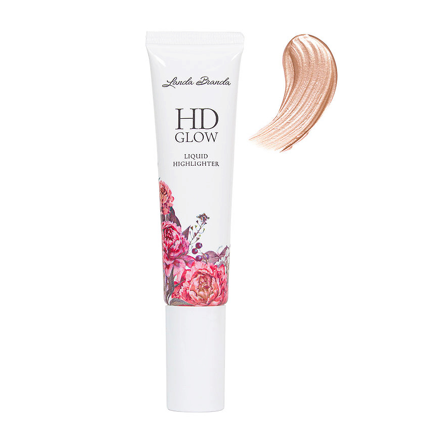 Изображение товара LANDA BRANDA Жидкий хайлайтер HD Glow, № 0721 pearl 30 мл