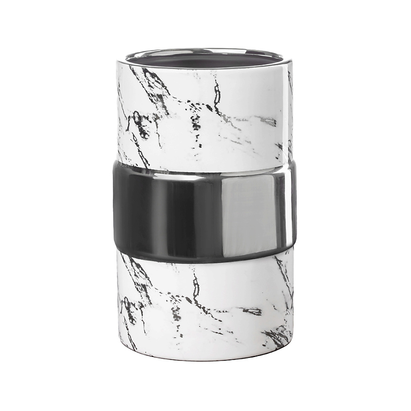 Изображение товара Керамическая ваза для цветов и сухоцветов Мандарин Декор Палермо, 20 см