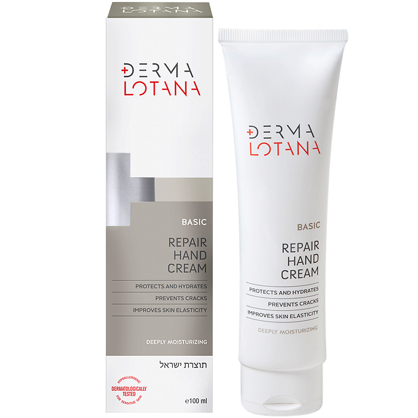 Изображение товара DERMA LOTANA Крем для рук восстанавливающий и глубоко увлажняющий, 1 шт.