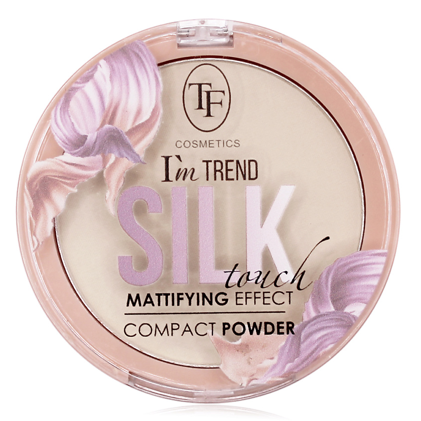 Изображение товара TF Пудра для лица матирующая компактная бархатная SILK TOUCH I'm TREND CTP27 01, Шампань