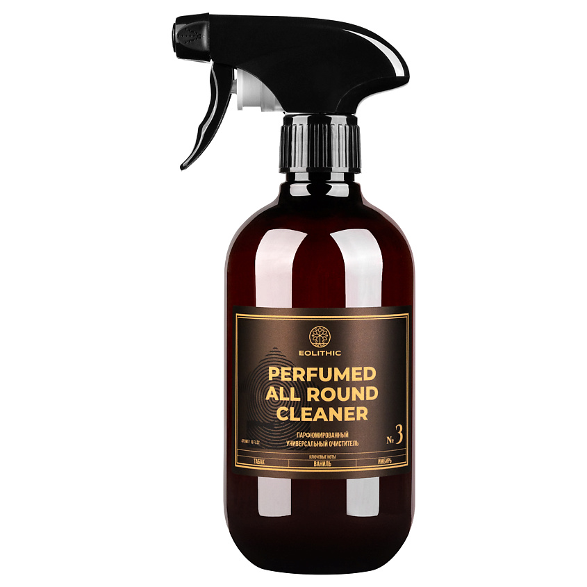 Изображение товара EOLITHIC Универсальный очиститель поверхностей, парфюмированный, EOLITHIC ALL ROUND CLEANER №3 - Табак, Ваниль, Имбирь 475 мл