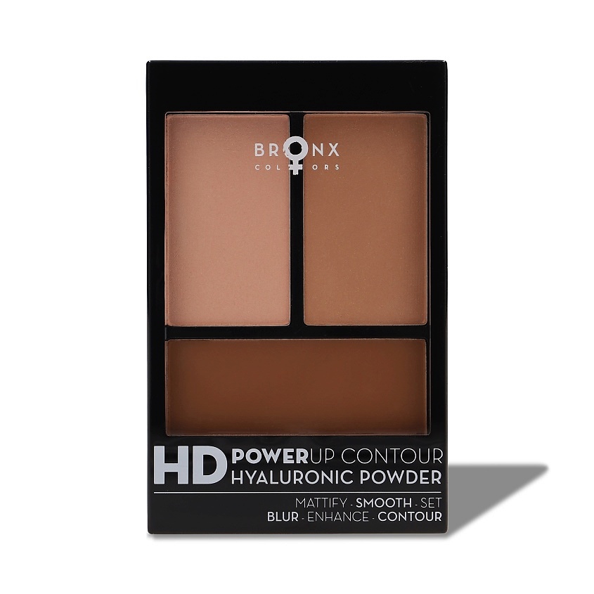 Изображение товара BRONX COLORS Палетка для контуринга HD Power Up Contour, Medium, 12 г