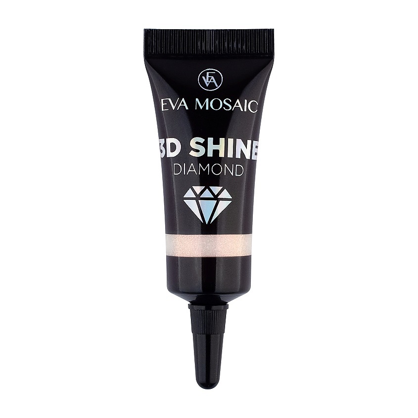 Изображение товара EVA MOSAIC Глиттер для лица 3D Shine Diamond, Розовое золото, 7 мл