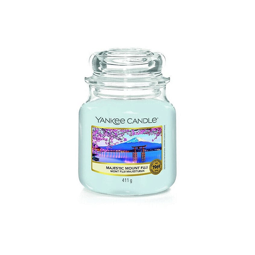 Изображение товара Ароматическая свеча Yankee Candle Majestic Mount Fuji 411 г для уюта и гармонии