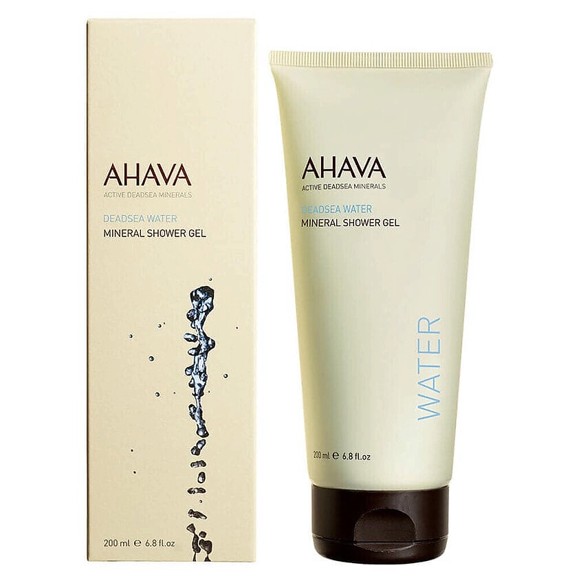 Изображение товара AHAVA Гель для душа Deadsea Water 200 мл с минералами