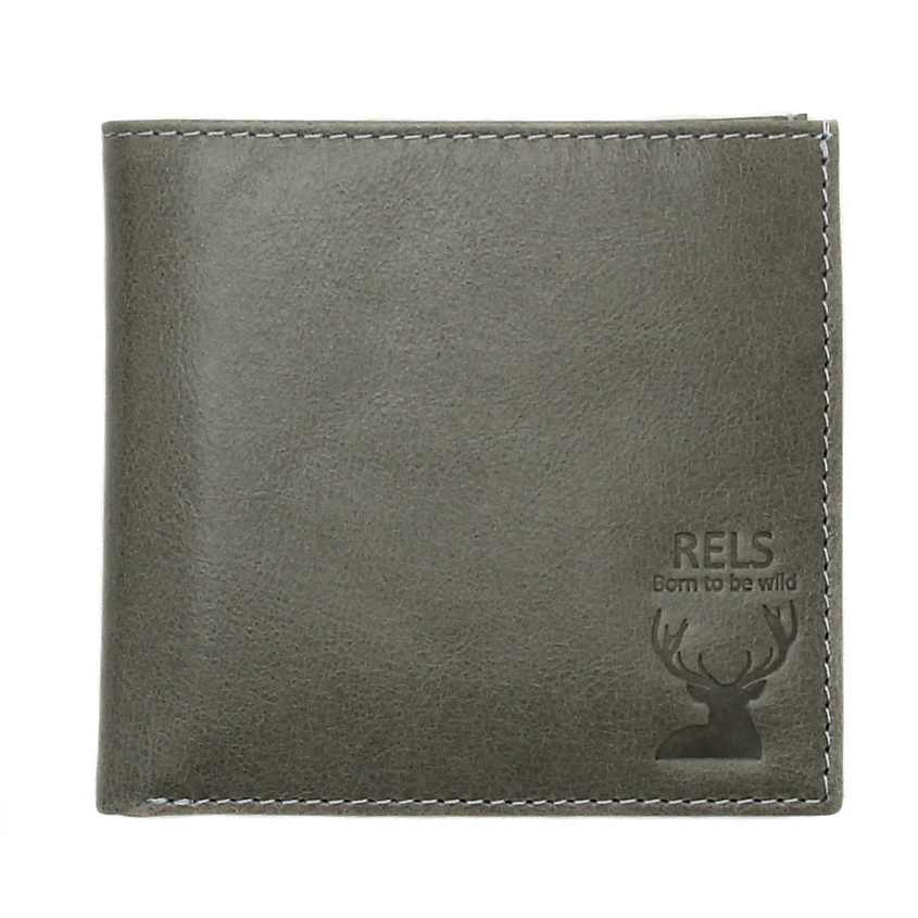 Изображение товара RELS Классическое портмоне Fargo Wild, Серый